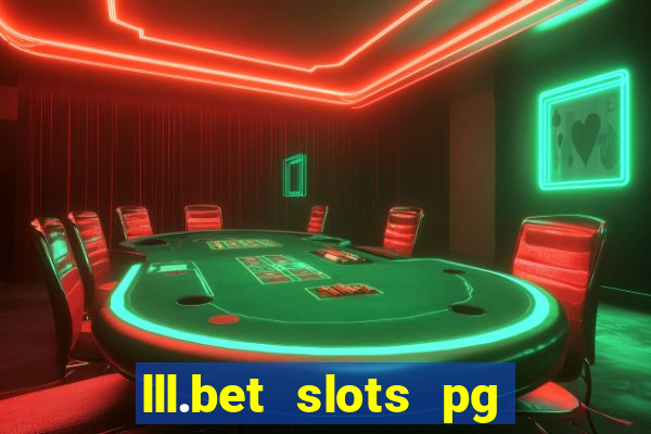 lll.bet slots pg online games